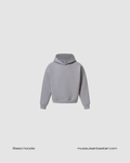 "Seventhstore" basic cotton hoodie